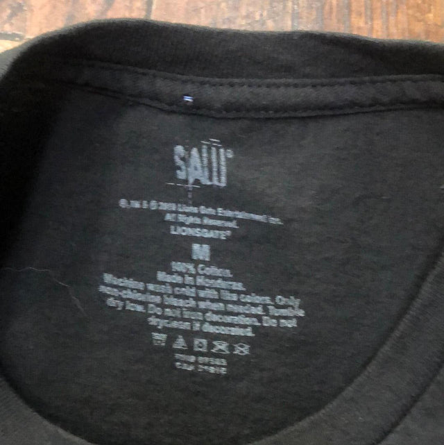 Saw Movie Learn to Play Games Shirt M