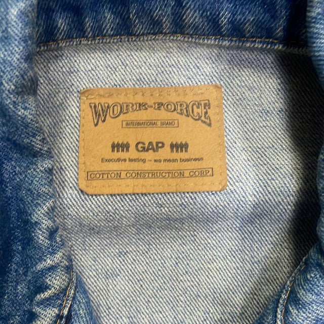 Gap Work Force Jean Jacket M