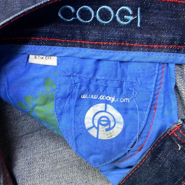 Y2K Coogi Embroidered Jeans 42x34
