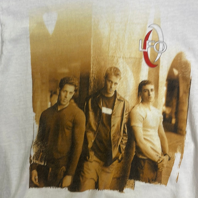 Vintage Y2K LFO Boy Band Single Stitch 2000s Shirt S