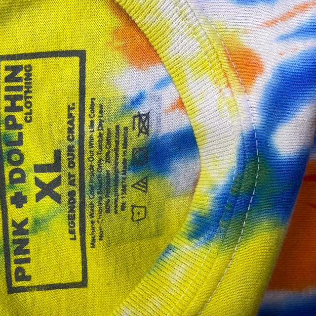 Pink Dolphin Legends on Sight Tie Dye XL