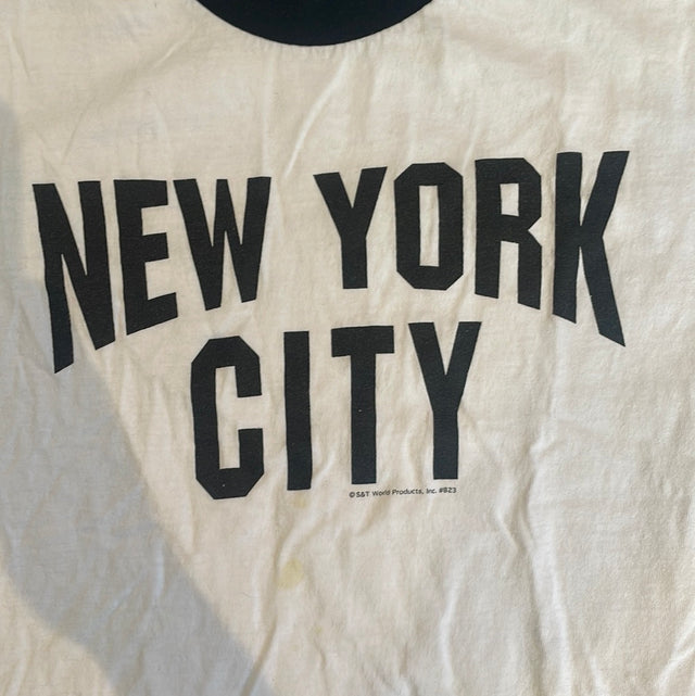 90s New York City Ringer Shirt S