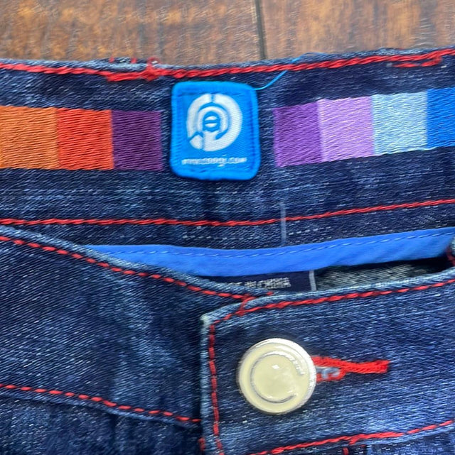 Y2K Coogi Embroidered Jeans 42x34