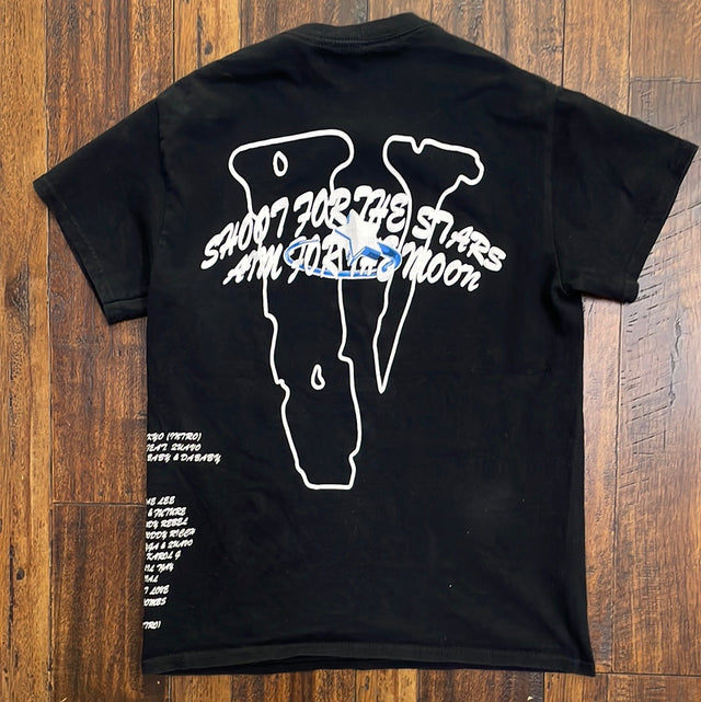 SS20 Pop Smoke x Vlone Tracklist Tee S