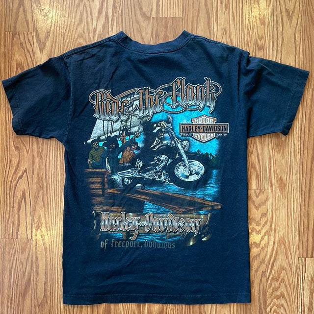 Y2K Harley Davidson Freedom Bahamas Shirt M