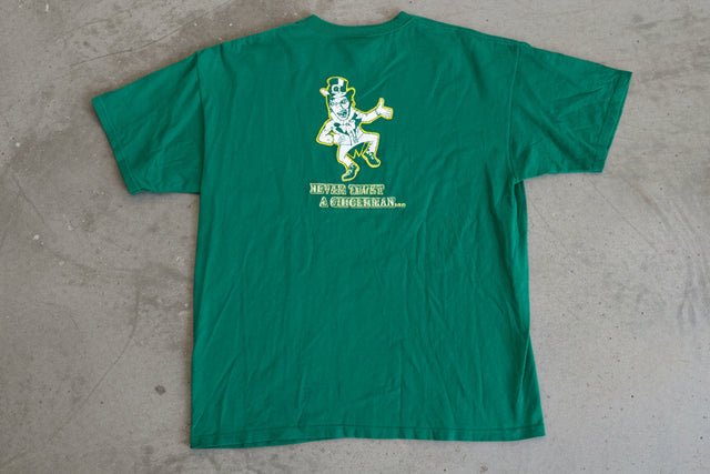 Y2K Foo Fighters Never Trust A Gingerman T Shirt Green Size XL