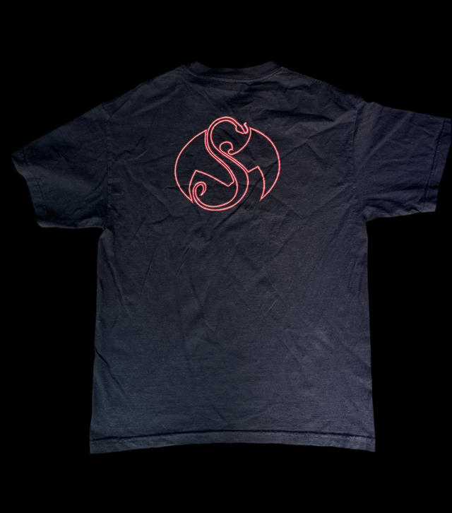 Vintage Strange Music Logo Tee (Black, Size M)