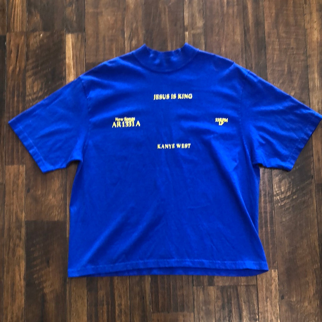 FW19 Kanye West Jesus Is King Vinyl I T-shirt – Milk Room: Luxury
