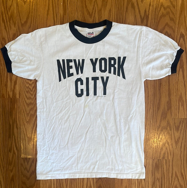 90s New York City Ringer Shirt S
