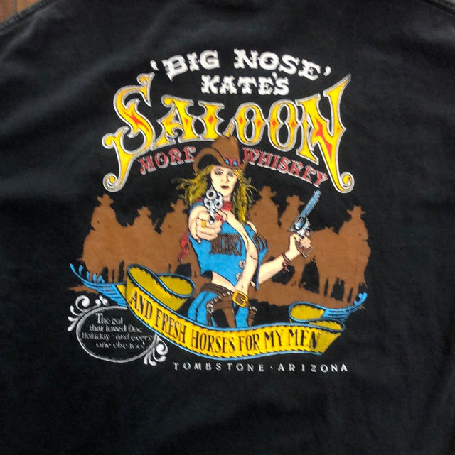 Y2K Big Nose Kate's Saloon Tee XL