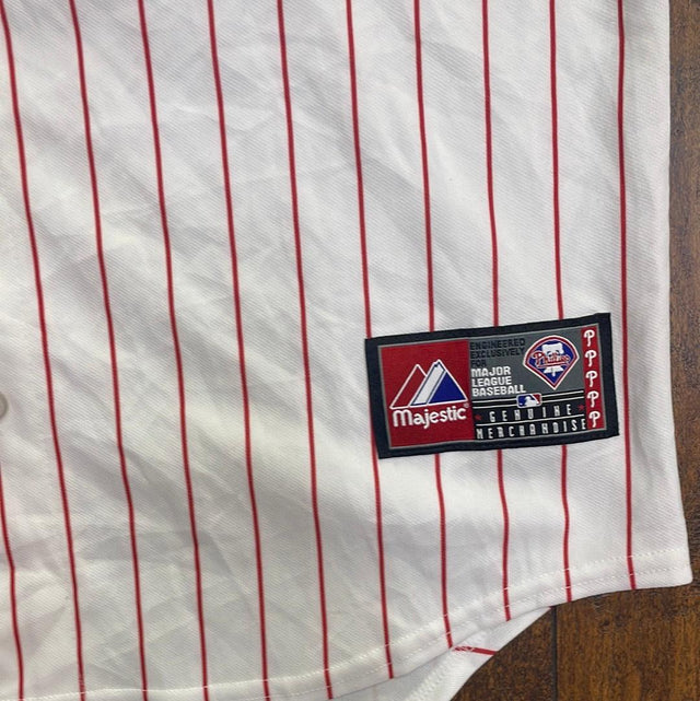 Majestic Philly Phillies #58 Papelbon Jersey M
