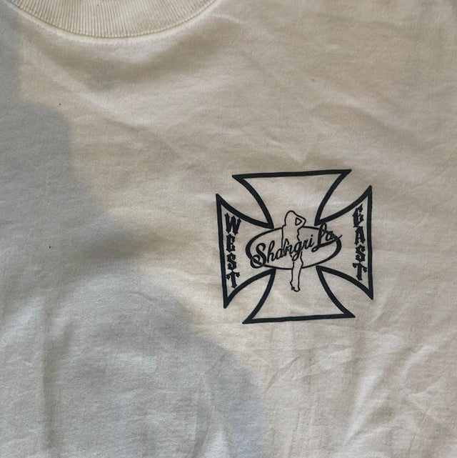 Shangri La East West I smell Like Strippers Shirt XL