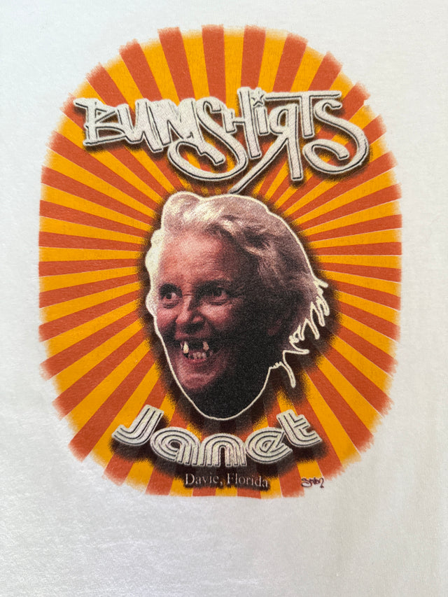 Vintage 2000s Bumfights Janet Bumshirts Tee Dathul Size L