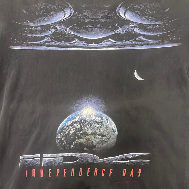 Vintage 1996 Stanley Desantis Independence Day Movie Promo Tee L