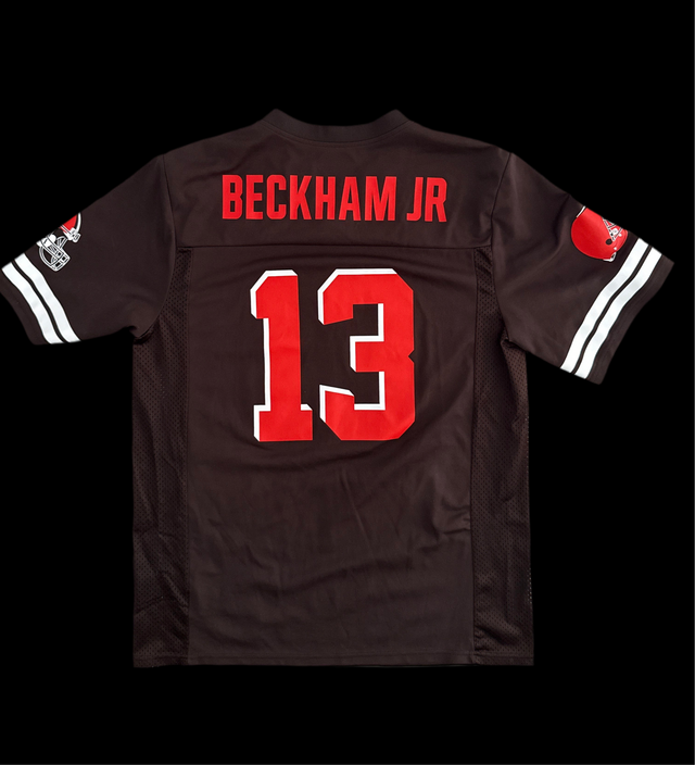 Cleveland Browns Odell Beckham Jr. #13 NFL Jersey (Brown, Size L)