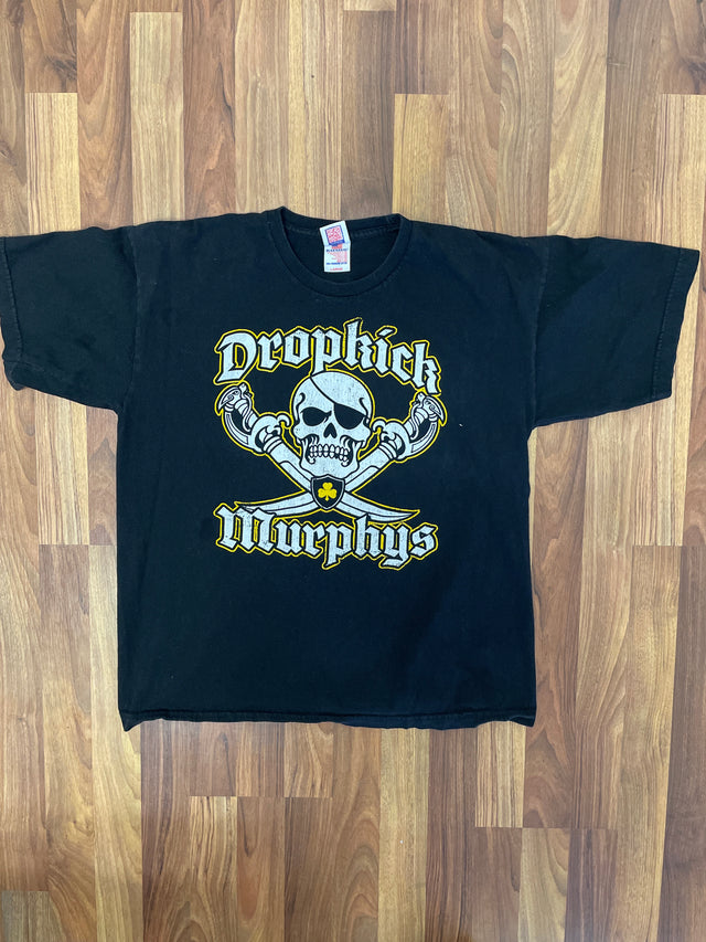 Vintage Dropkick Murphys For Boston Bayside Made in USA Shirt L