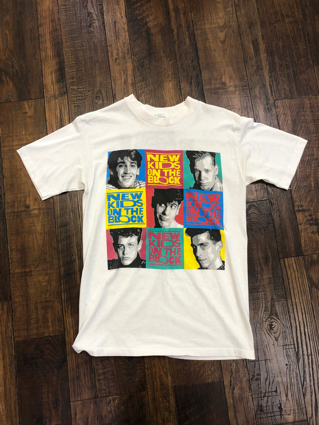 Vintage 1989 New Kinds on The Block On Tour! Shirt M