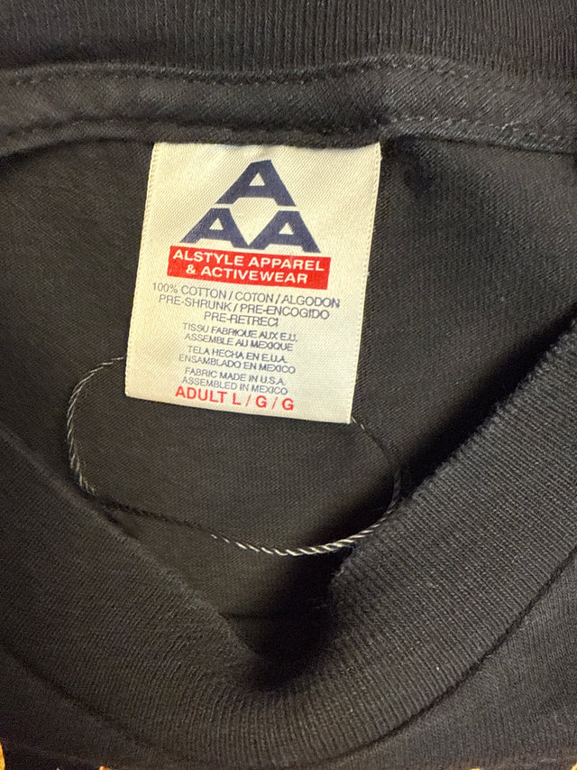 Vintage Murder Inc. Flame Tee 2000s Hip-Hop Rap Promo Shirt Size L