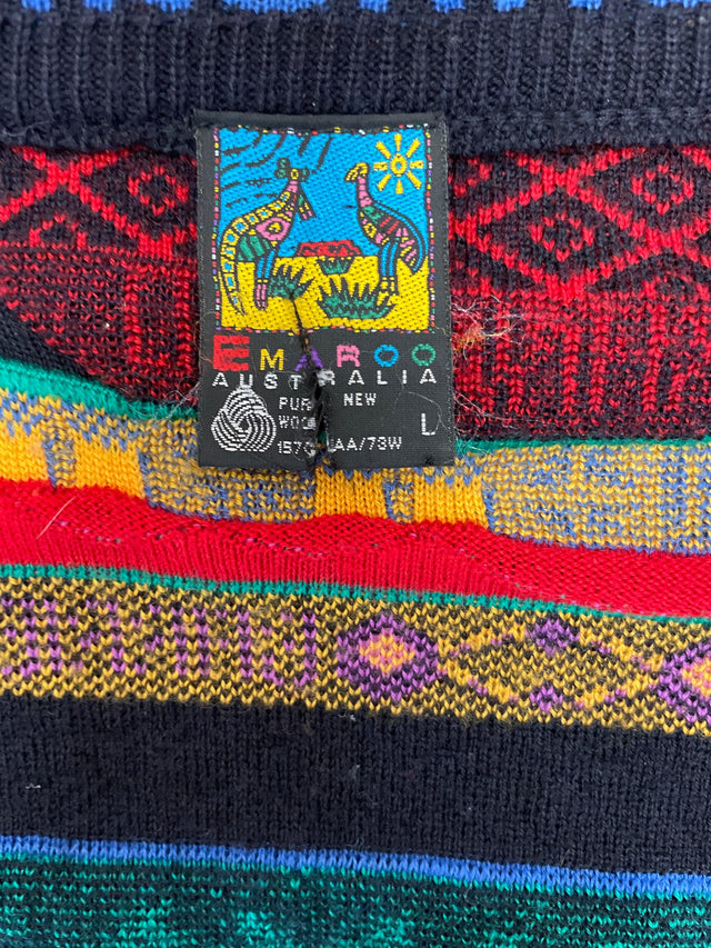 Emaroo Australian COOGI Style Vest Knit L