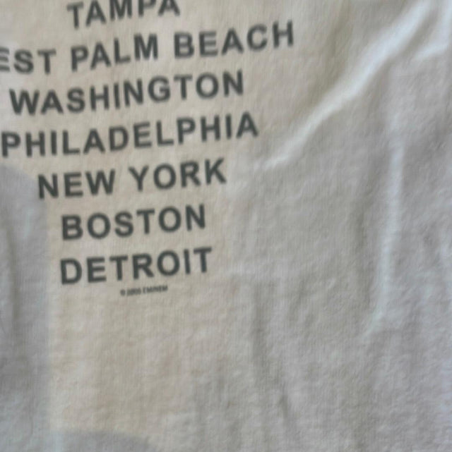 2005 Eminem Anger Management Tour Shirt XL