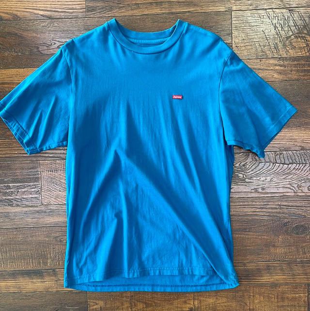 Supreme Small Box Tee Teal M