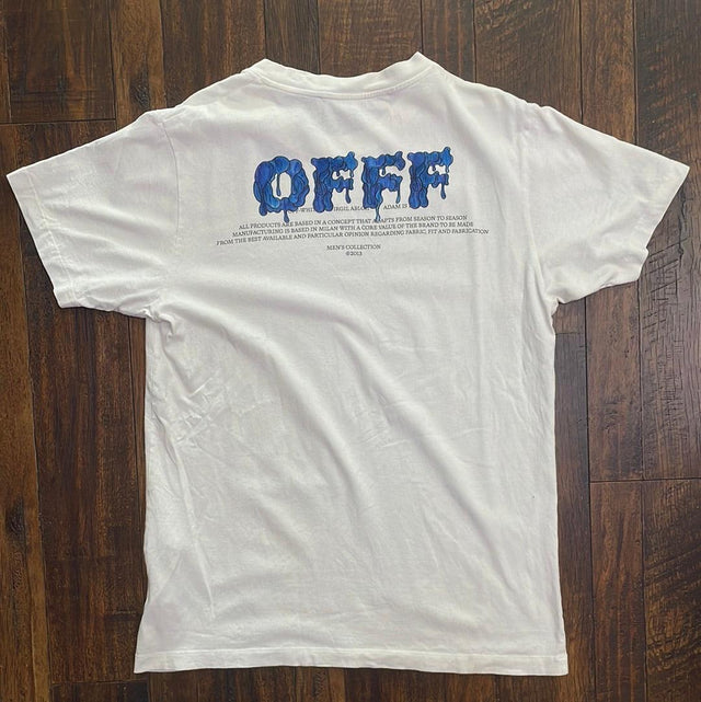 2013 Off-White Melting Logo Shirt L