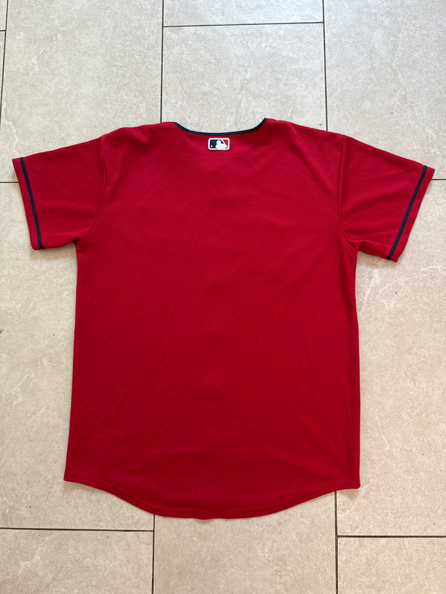 Cleveland Indians Nike MLB Baseball Jersey Red Youth Large 14/16