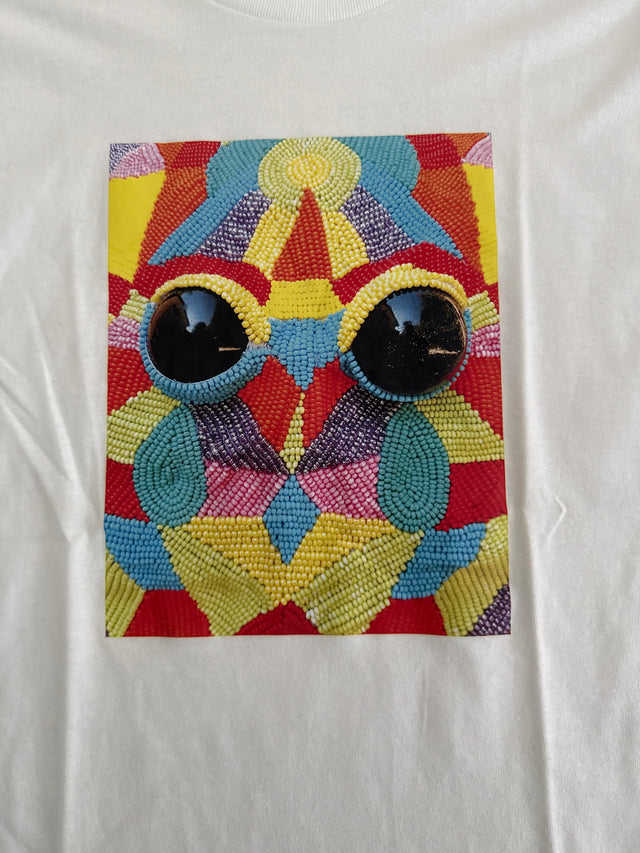 Christophe Coppens Made In Japan Graphic T-Shirt White Size Medium