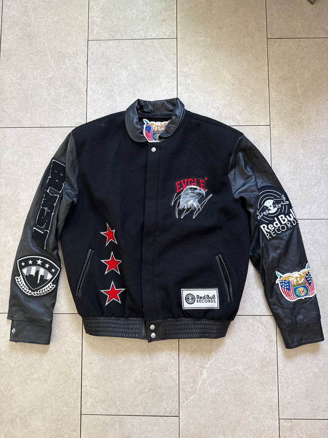 2022 Jeff Hamilton x Red Bull Records x BLXST Before You Go Varsity Jacket Size Small