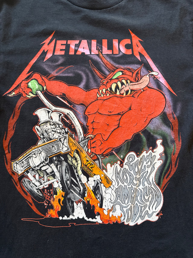 Metallica Tony Squindo Full Speed or Nothing Tee Size S