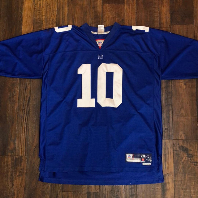 NFL New York Giants Eli Manning #10 Reebok Equipment Jersey 2XL
