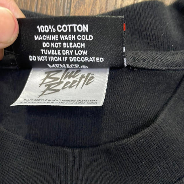 Blue Beetle X Menace Los Angeles Shirt Large