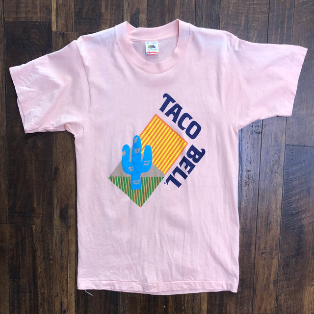 Vintage 90s Taco-Bell Cactus Fruit Of The Loom Vintage Shirt M