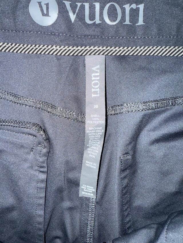 Vuori Meta Tech Pants Black – Size 30