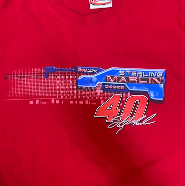 2004 Chase Authentics Nascar Sterling Marlin Racing T-Shirt Size 2XL