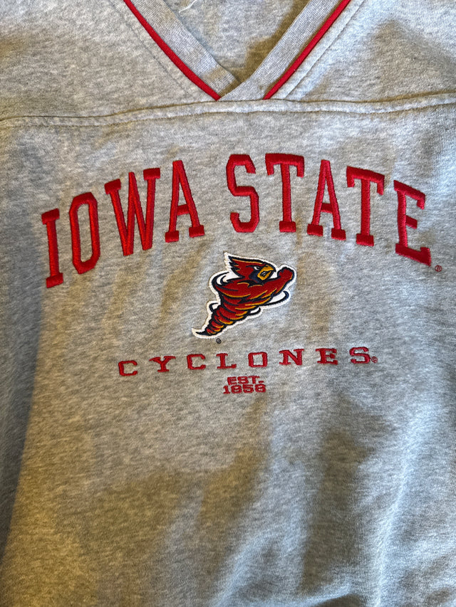 Vintage 2000s Iowa State Cyclones NCAA VF Imagewear Gray Sweatshirt XL