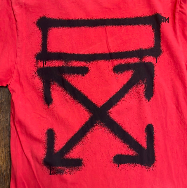 Off White Spray Marker Tee S