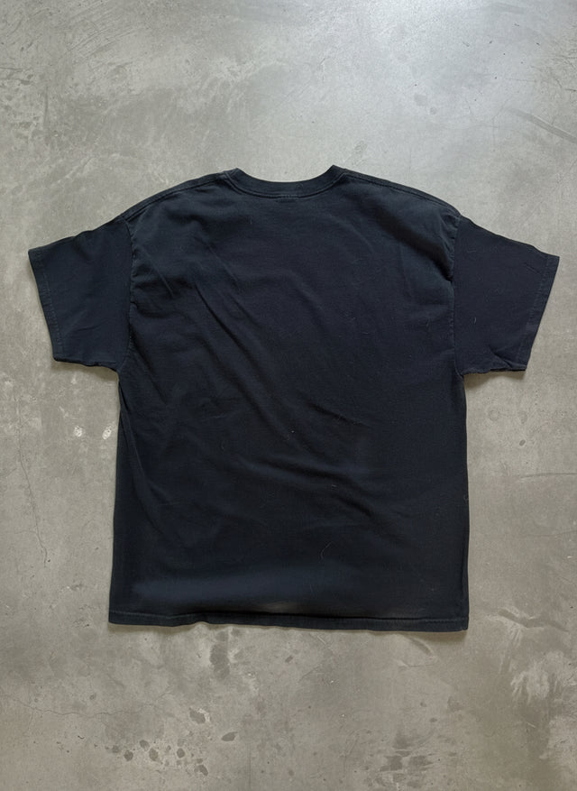 Vintage 2000s Google Desert Howling Dog Tee Black Size XL