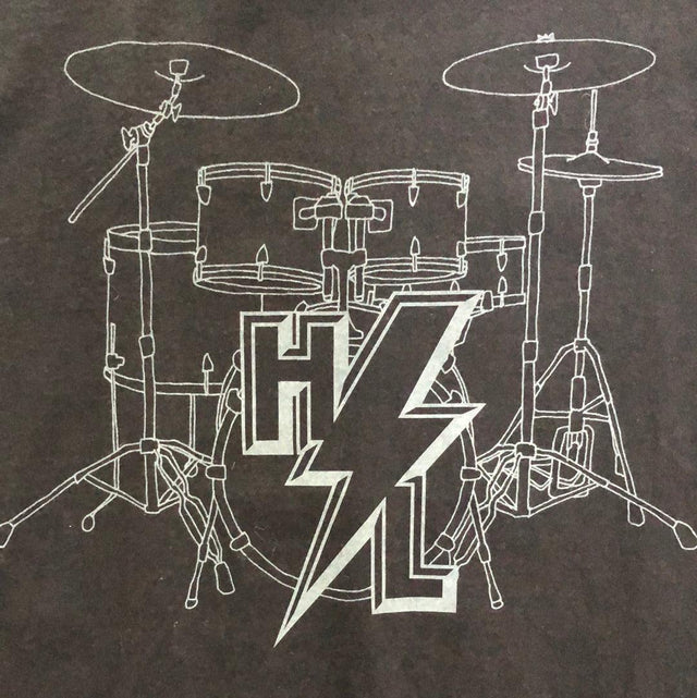 Y2K Harajuku Lovers Drums Shirt M