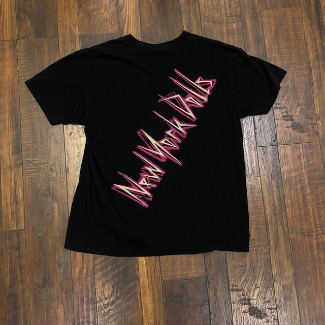 Vintage Y2K New York Dolls Too Much Too Soon Album cover Shirt L