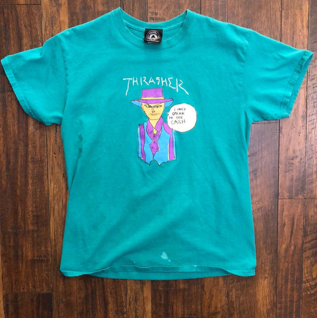 Thrasher Magazine Mark Gonzales Cash T Shirt Medium
