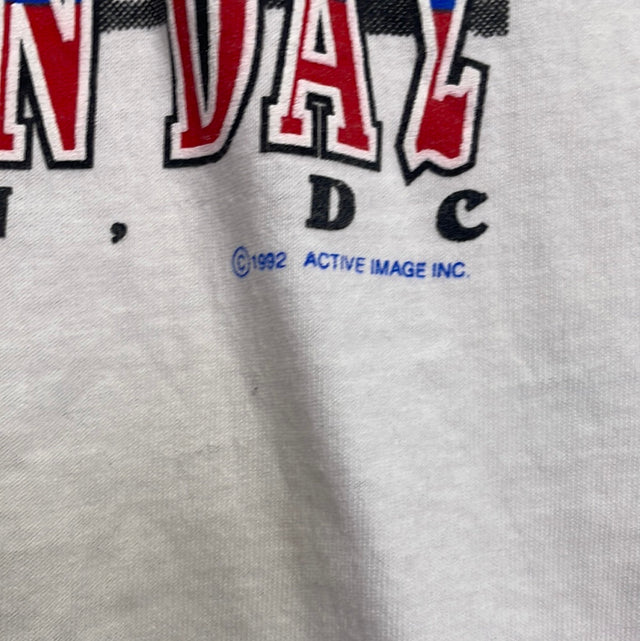 1993 US Presidential Inauguration Day Bill Clinton Al Gore Shirt XL