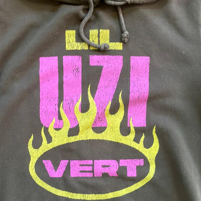 LIL Uzi Vert Green and Purple Hoodie XL