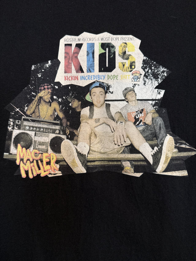 Mac Miller “K.I.D.S.” Mixtape Tee – Kickin Incredibly Dope Sh*t – Size M