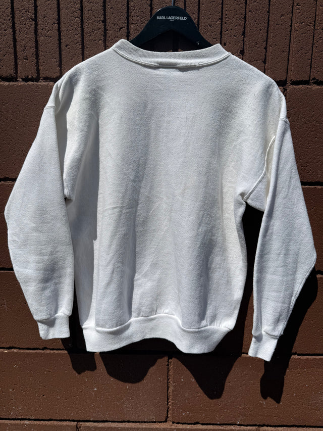 Vintage 90s KCRW Radio Station Crewneck Sweatshirt – Medium