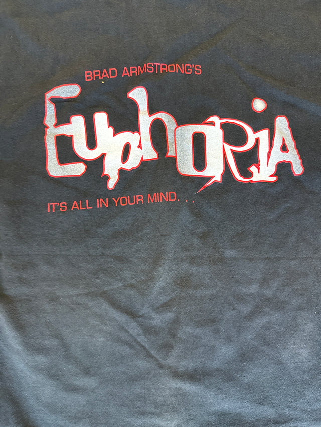 Vintage Y2K Wicked Pictures “Euphoria” Promo T-Shirt Hanes Heavyweight L