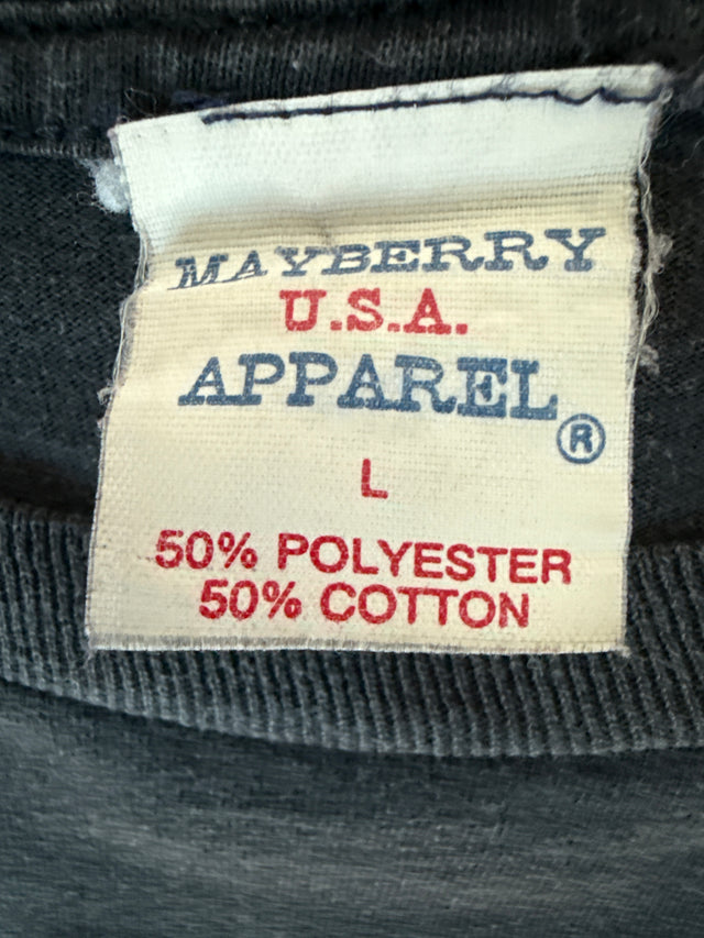 Vintage 90s “Still Waters” Cowboy Christian Graphic Tee – Made in USA – L