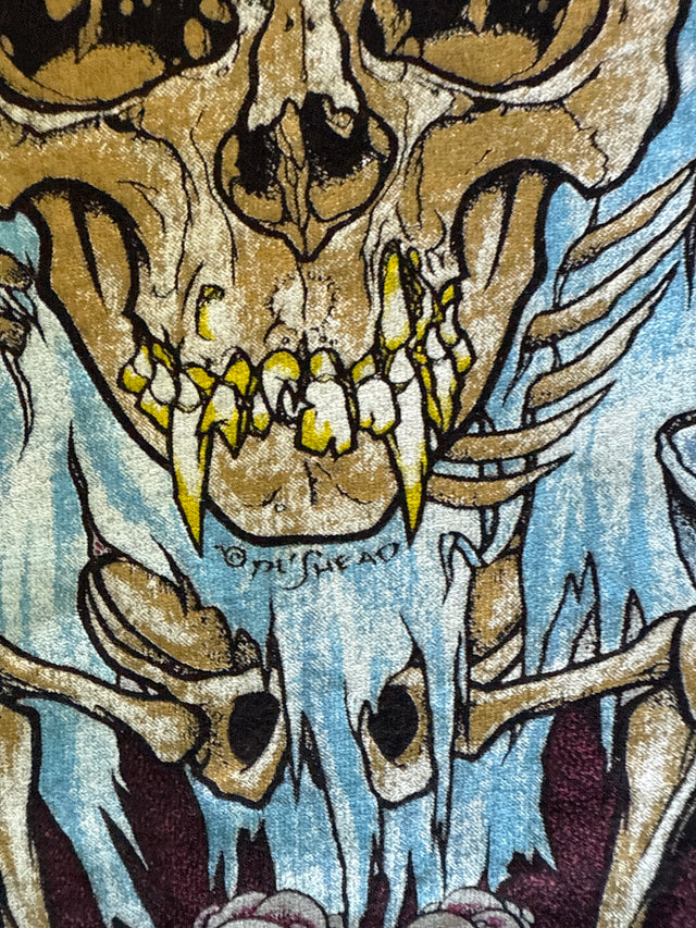 Metallica Pushead Double-Sided Graphic Tee – Size Large