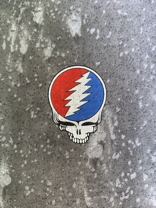 Vintage 1995 Grateful Dead Steal Your Face T-Shirt (XL) – Faded & Distressed, Made in USA