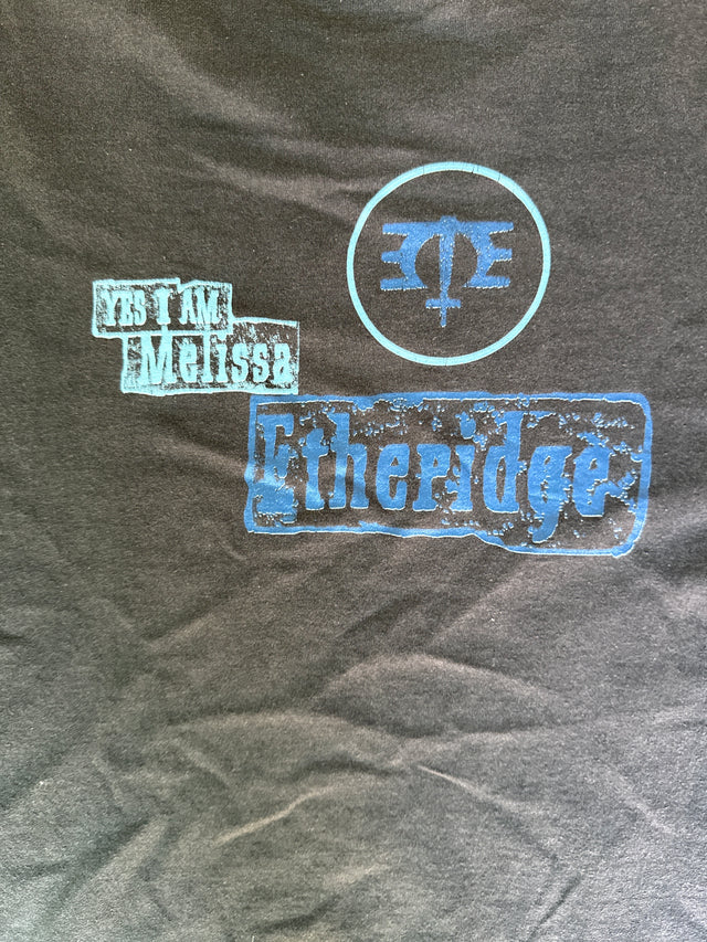 Vintage 1993 Melissa Etheridge Yes I Am Tour T-Shirt – Hanes Made in USA – Size Large